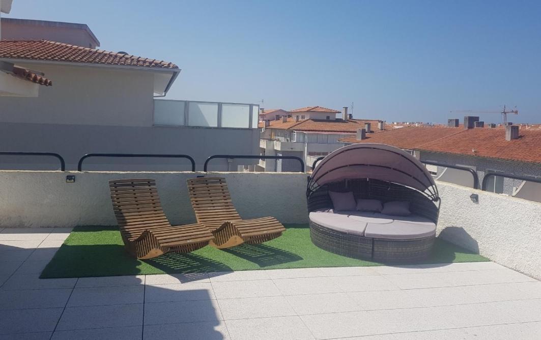 Vasco Da Gama Apartamento T2 Com Terraco Praia Da Barra Гафанья-да-Назарэ Экстерьер фото